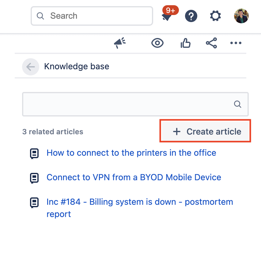 Knowledge Management In Jira Service Management | Atlassian